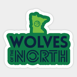 Wolves of the North Sticker